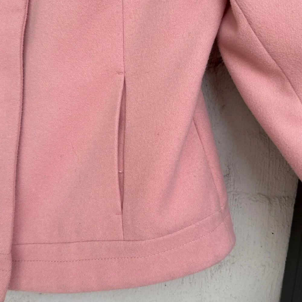 Chico's Casey Smooth Plush Jacket Blush  Pink Size 0 (US Size 4) - Picture 6 of 12